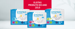 Fraldas Intimus Premium Care eleitas Produto do Ano 2018