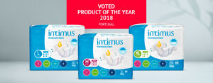 Intimus Premium Care Diapers Voted Product of the Year 2018 in Portugal